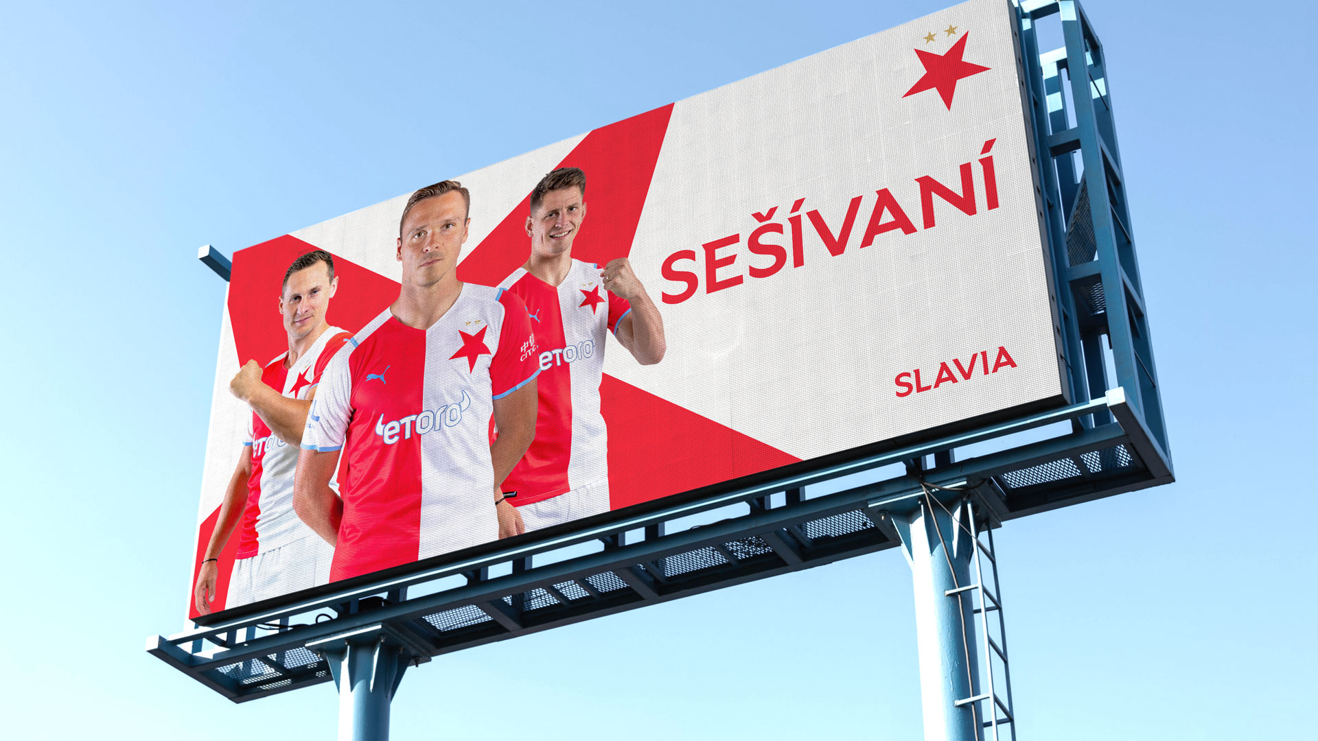 Slavia Rebranding - Billboard