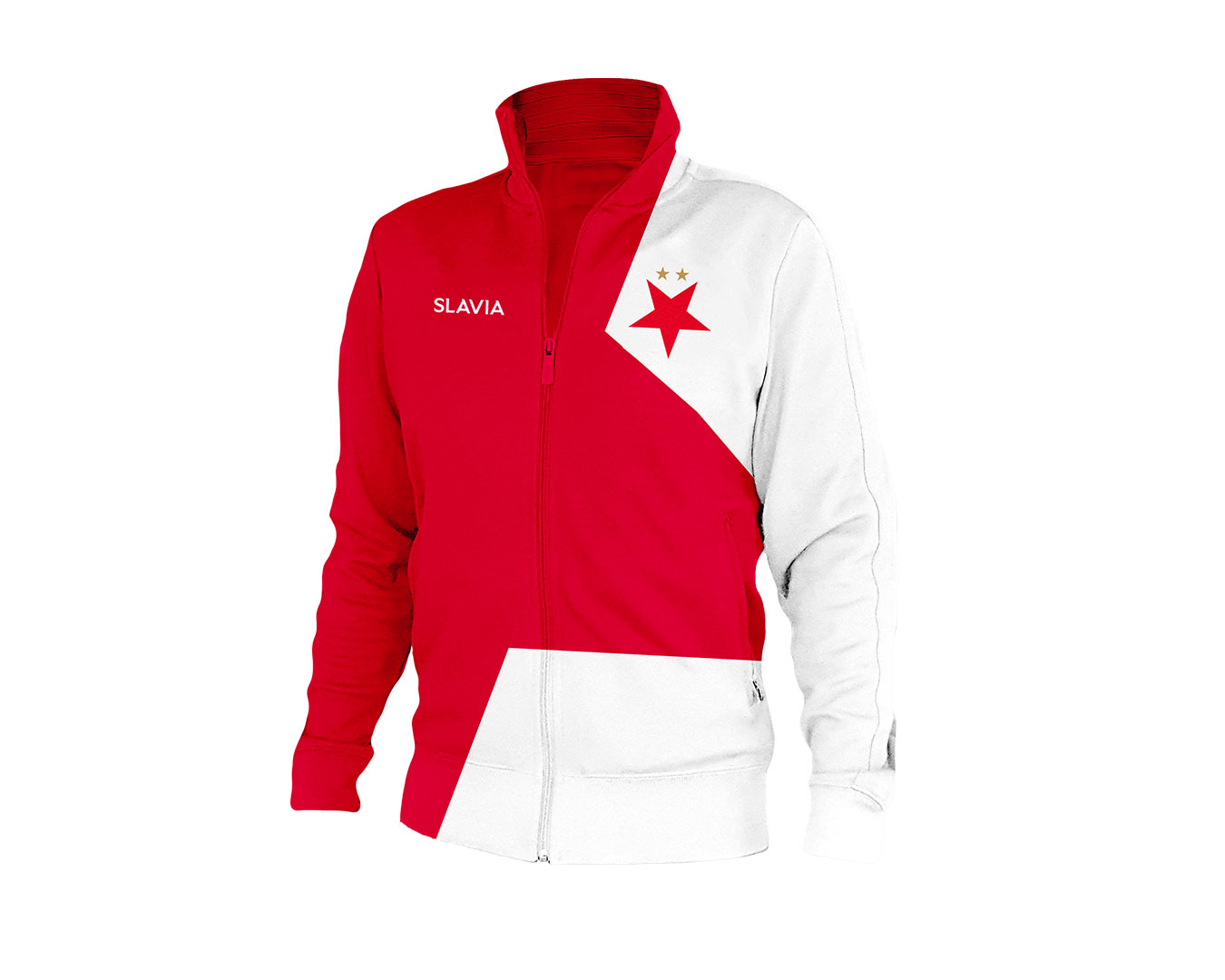 Slavia Rebranding - Identity Application Hoodie