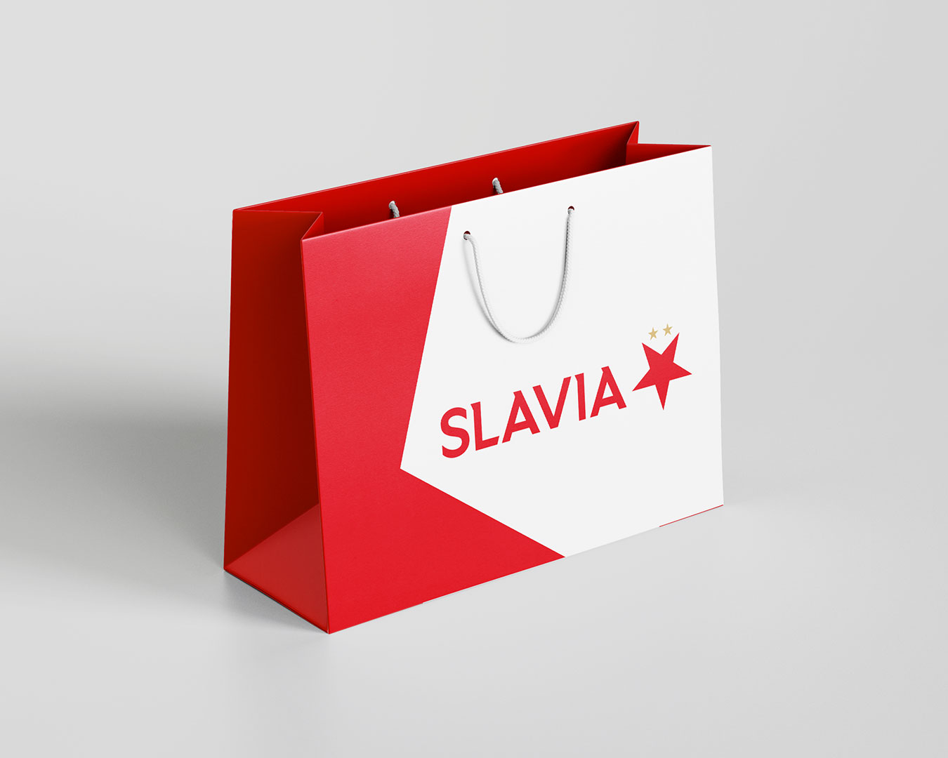 Slavia Rebranding - Identity Application Bag