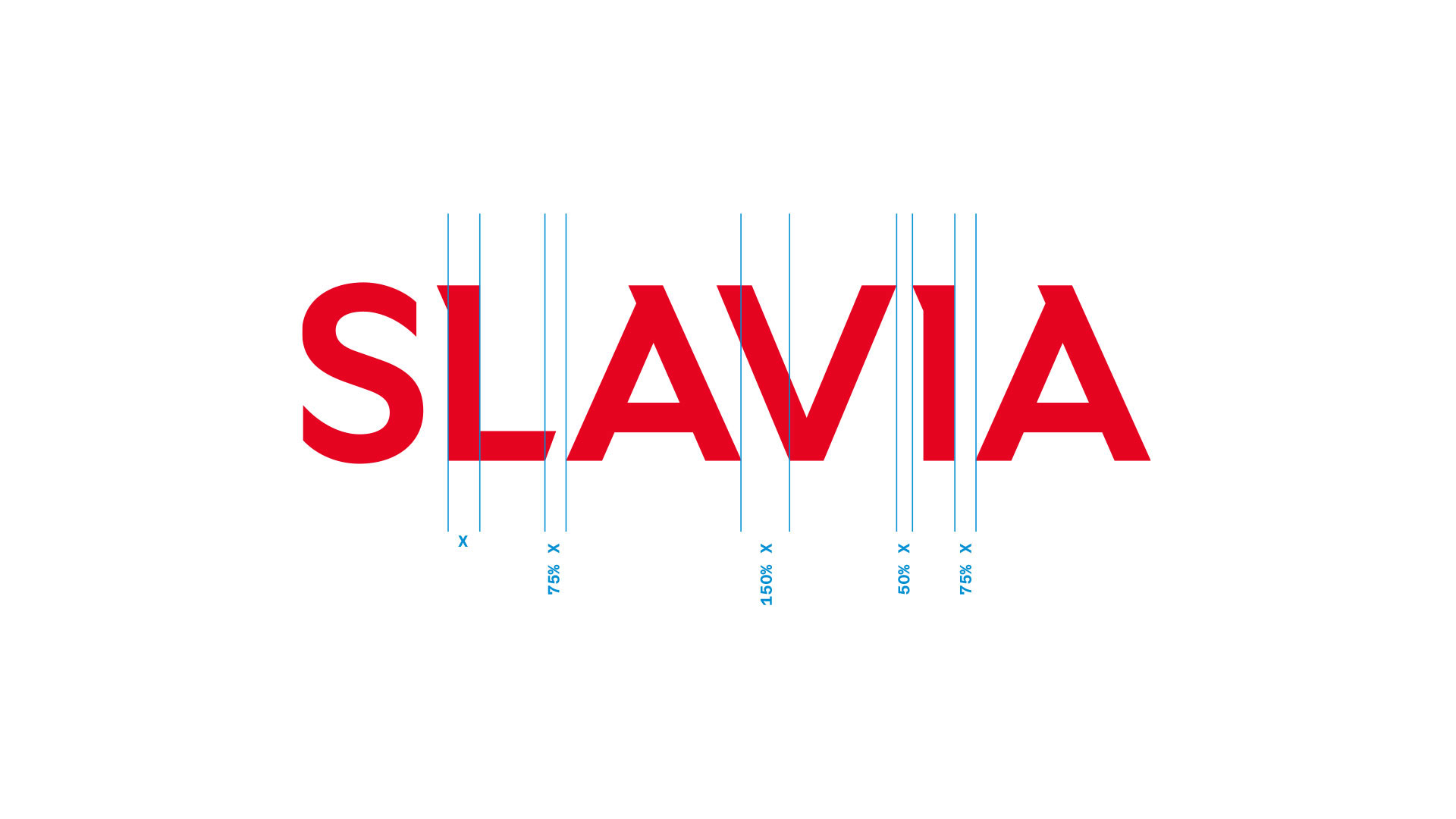 Slavia Rebranding - Wordmark