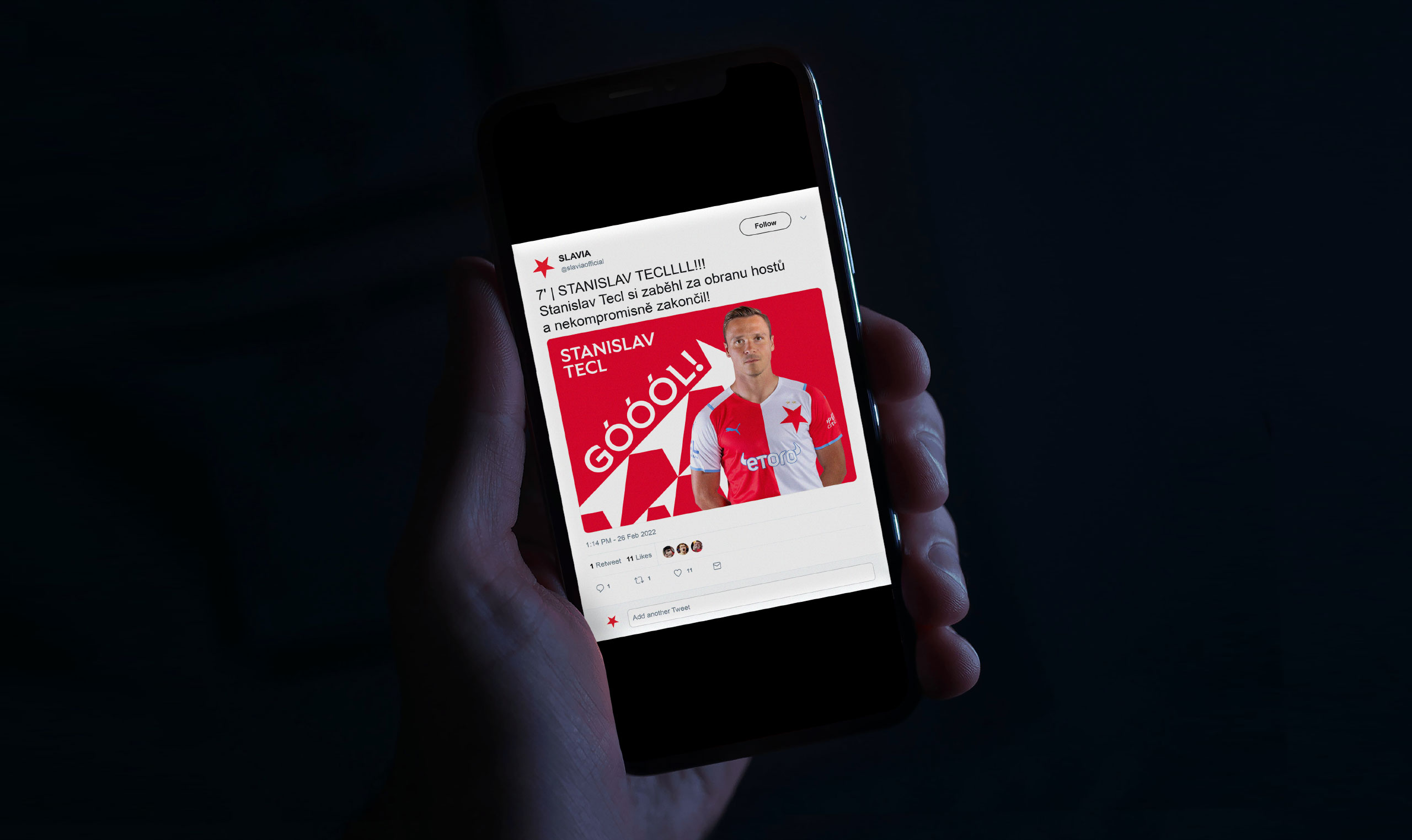 Slavia Rebranding - Social Media
